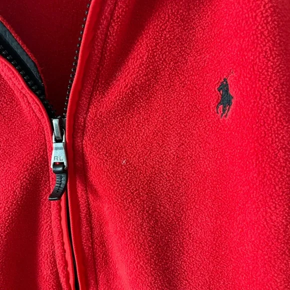 Ralph Lauren Polo Red Fleece Vest - Picture 4 of 10